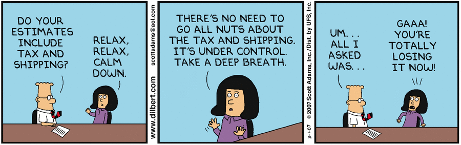 Dilbert Cartoon